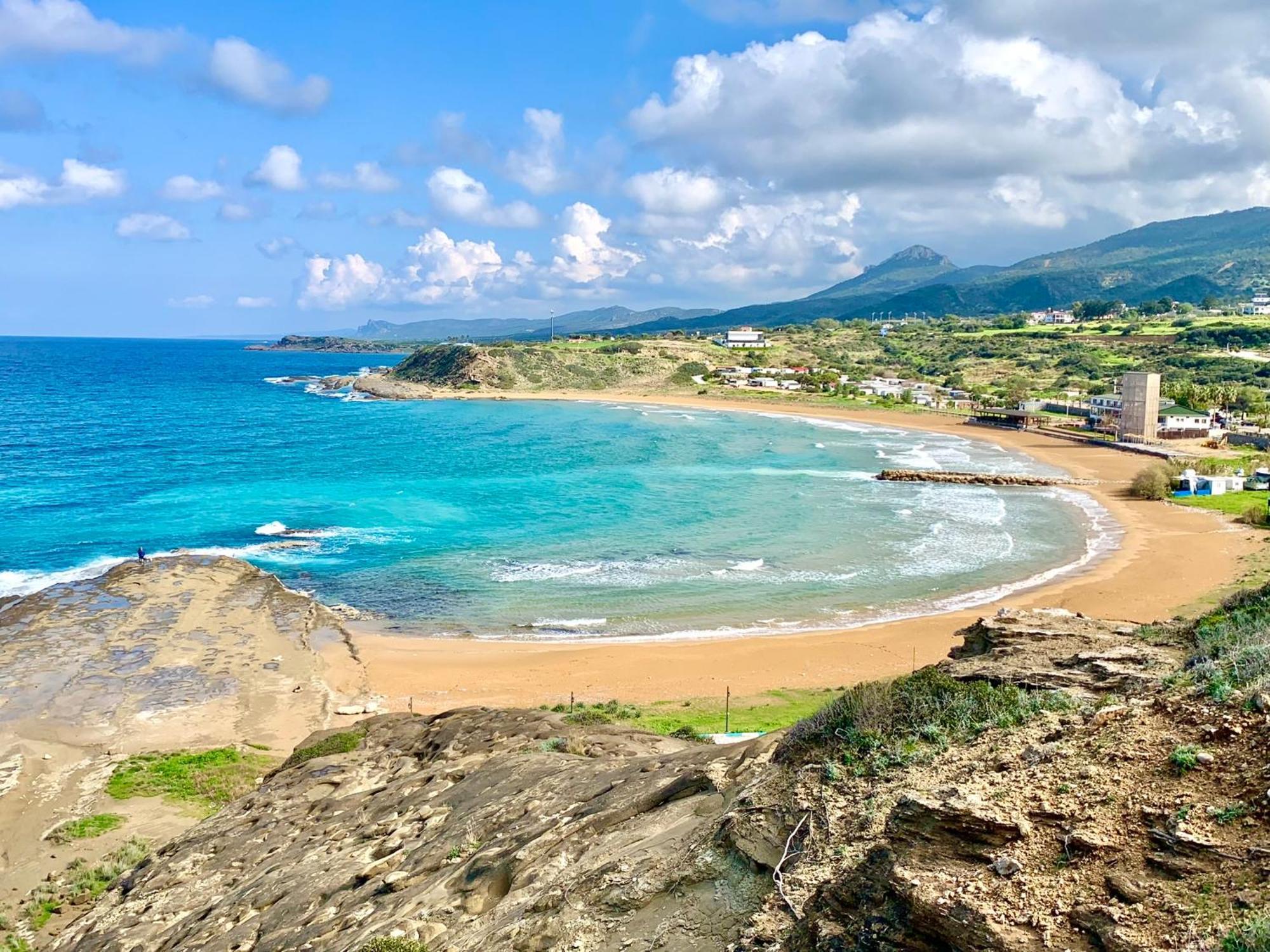 Boho Bay Apartment Akanthou Esterno foto
