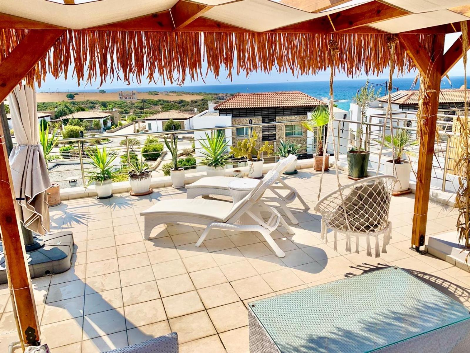 Boho Bay Apartment Akanthou Esterno foto