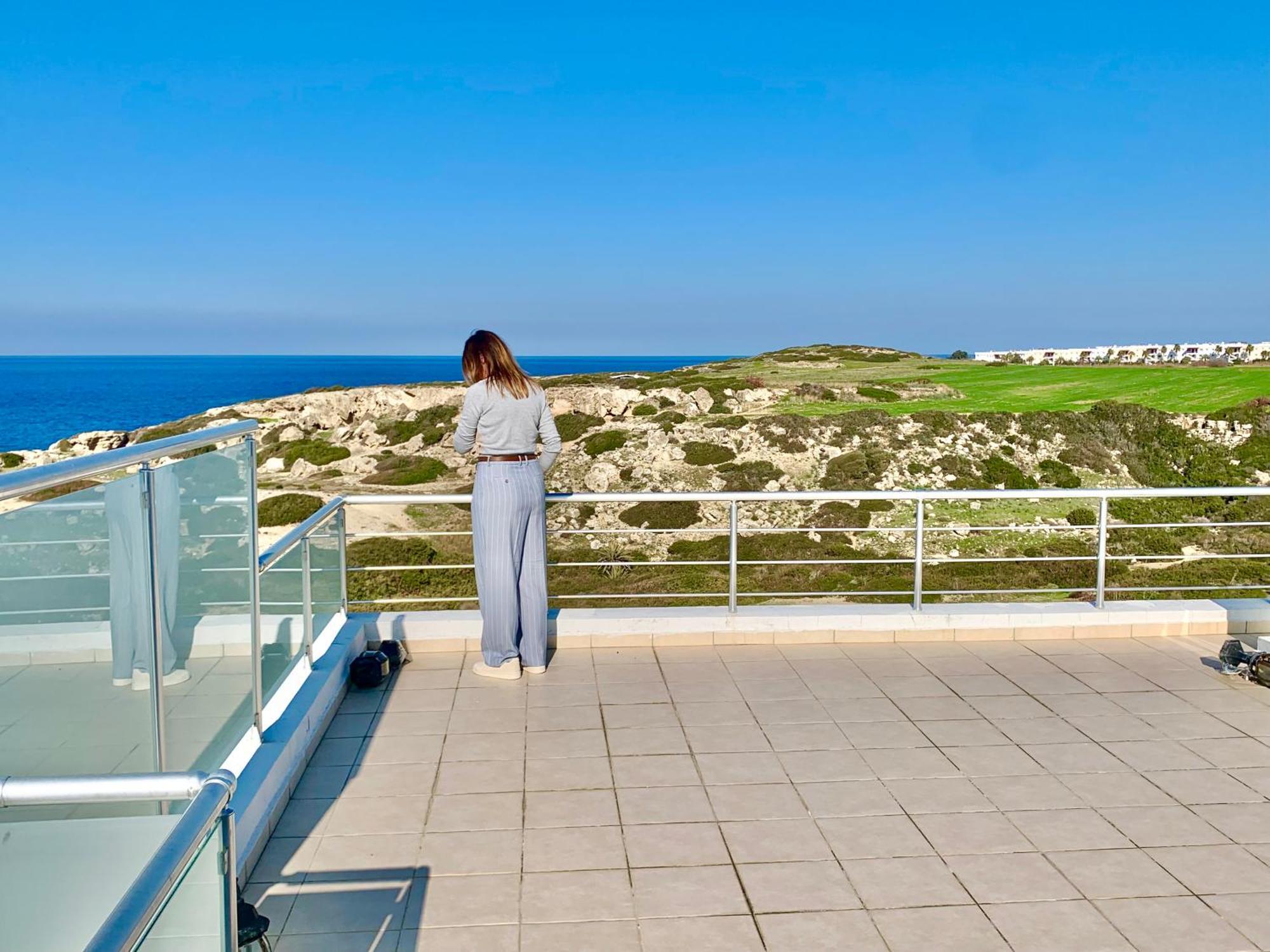 Boho Bay Apartment Akanthou Esterno foto